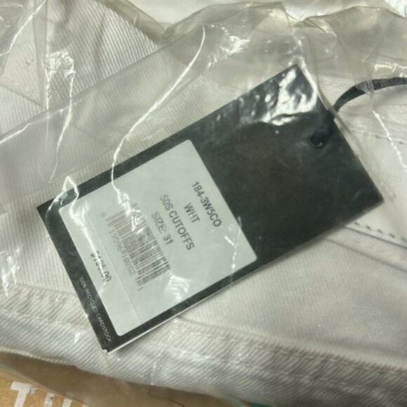 Re/Done '50s Cutoff High Waist Denim Shorts - Picture 6 of 8